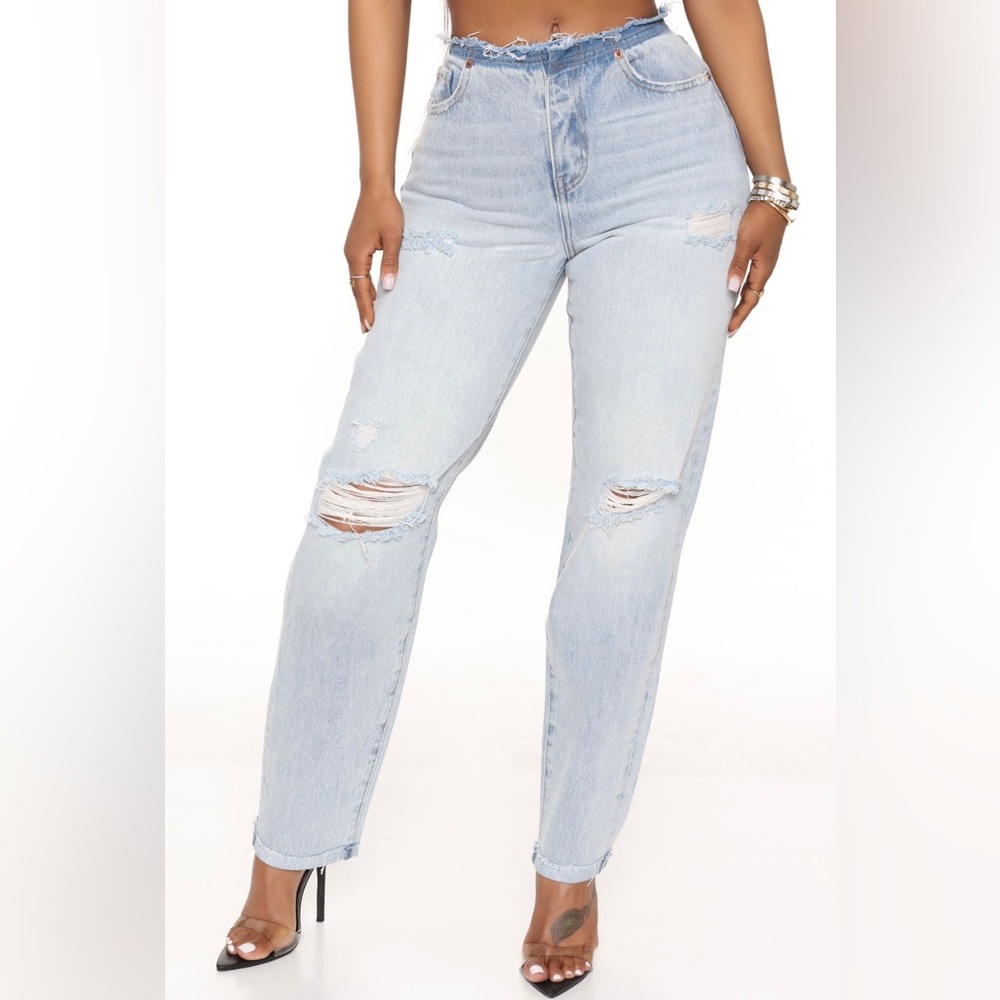 Brand New Fashion Nova Boy Don’t Try It Straight Leg Jeans